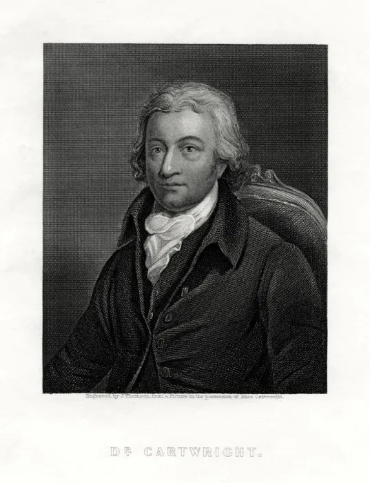 Framed Print : Edmund Cartwright, (1743-1823), British clergyman and inventor of the power loom, Artist: J Thomson Framed Print : Edmund Cartwright, (1743-1823), British clergyman and inventor of the power loom, Artist: J Thomson