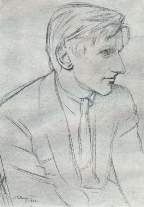 Framed Print : Edmund Charles Blunden (1896-1974), English poet, author and critic, 1933. Artist: William Rothenstein Framed Print : Edmund Charles Blunden (1896-1974), English poet, author and critic, 1933. Artist: William Rothenstein