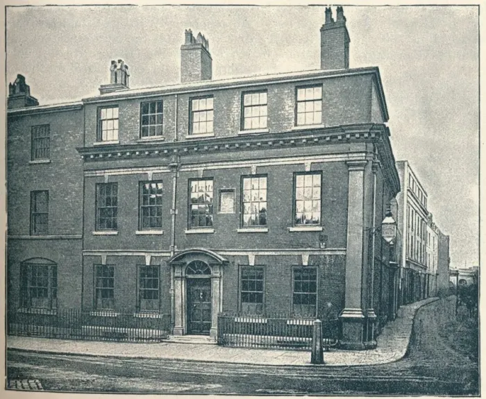Framed Print : Edmund Hectors House: The Old Square, Birmingham, 1907 Framed Print : Edmund Hectors House: The Old Square, Birmingham, 1907