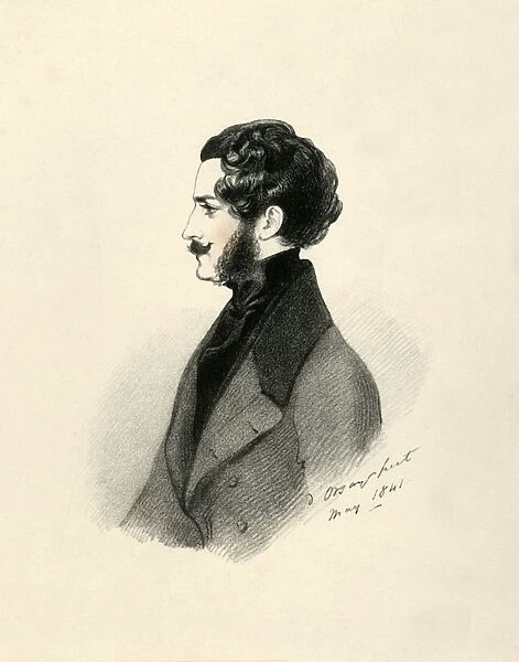 Edmund St John Mildmay, 1841. Creator: Richard James Lane