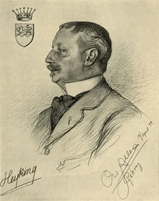 Framed Print : Edmund von Heyking, Peking, 1898. Creator: Christian Wilhelm Allers