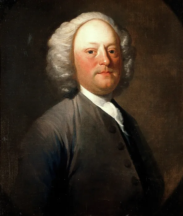 Framed Print : Edmund Watson (1696-1774), physician at Stockport, c1730s. Creator: Hamlet Winstanley Framed Print : Edmund Watson (1696-1774), physician at Stockport, c1730s. Creator: Hamlet Winstanley