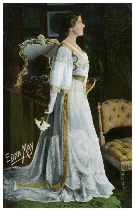 Framed Print : Edna May, American actress and singer, c1900-1919 Framed Print : Edna May, American actress and singer, c1900-1919