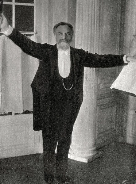 Edouard Colonne, French conductor and violinist, 1902