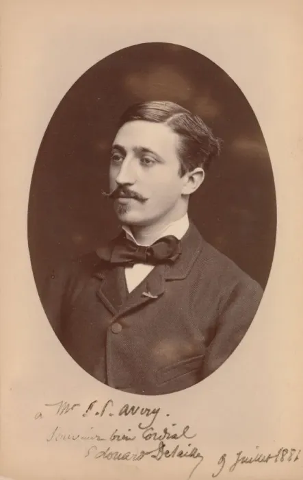 Framed Print : [edouard Detaille], 1870s. Creator: Walery Freres