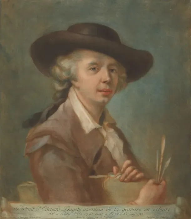 Framed Print : Edouard Gautier d Agoty, c. 1783. Creator: Carlo Lasinio Framed Print : Edouard Gautier d Agoty, c. 1783. Creator: Carlo Lasinio