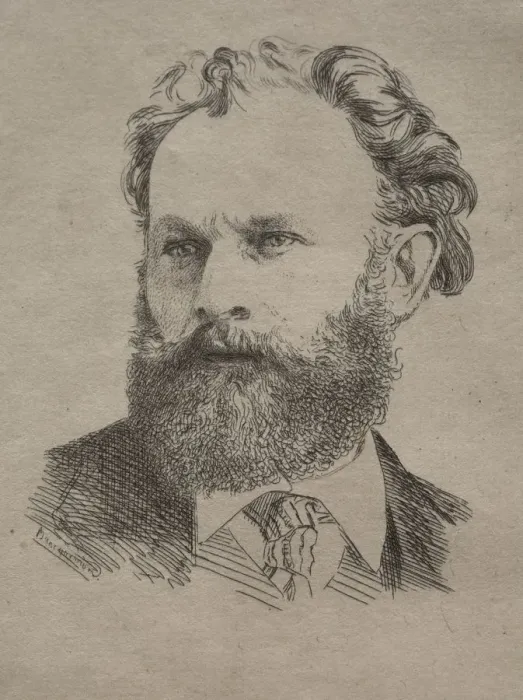 Framed Print : Edouard Manet, 1867. Creator: Felix Bracquemond (French, 1833-1914); Dentu Framed Print : Edouard Manet, 1867. Creator: Felix Bracquemond (French, 1833-1914); Dentu