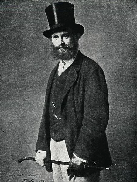 Edouard Manet. From the portrait by Fantin-Latour, 1901. Artist: Henri Fantin-Latour