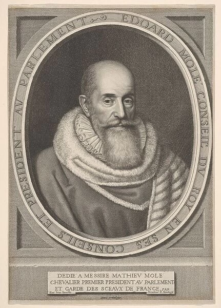 Edouard Molé, ca. 1653. Creator: Robert Nanteuil