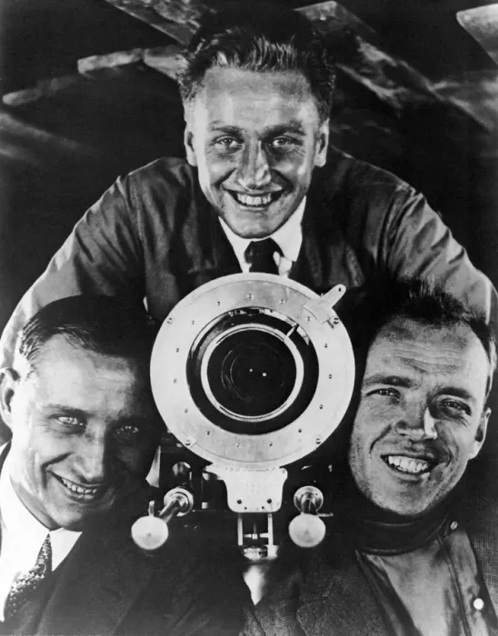 Framed Print : Eduard Tisse, Grigori Aleksandrov and Sergey Komarov, 1926 Framed Print : Eduard Tisse, Grigori Aleksandrov and Sergey Komarov, 1926