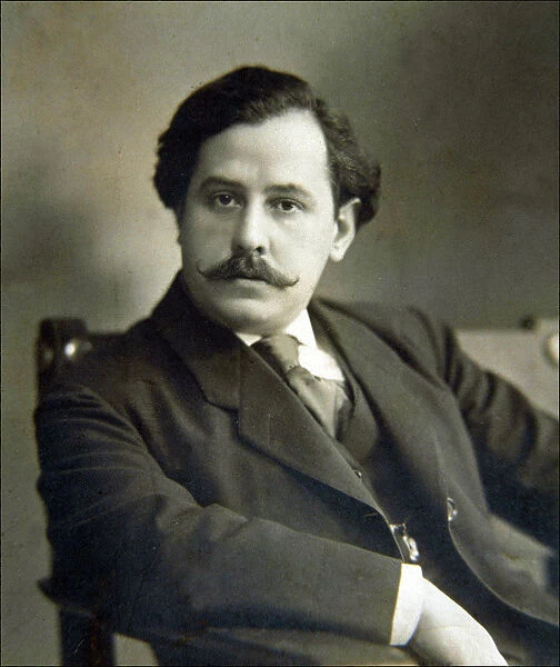 Eduardo Marquina (1879-1946), Spanish writer, photo 1910