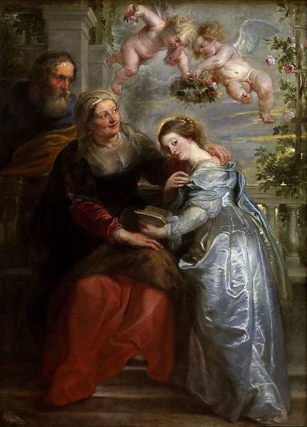The Education of the Virgin Mary, 1625-1626. Creator: Rubens, Pieter Paul (1577-1640)