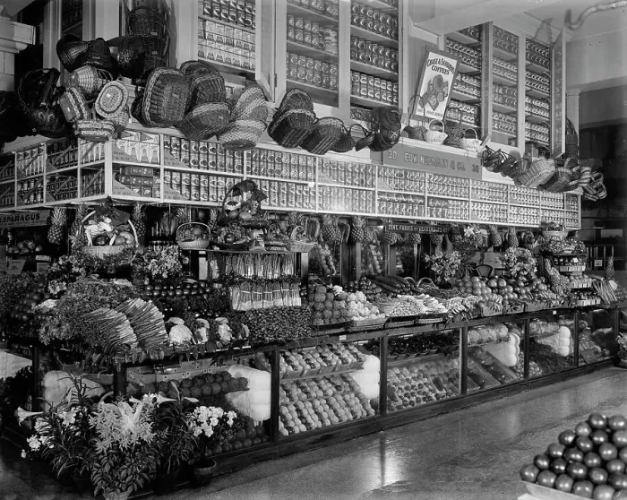 Framed Print : Edw. Neumann, Broadway Market, Detroit, Mich. between 1905 and 1915. Creator: Unknown Framed Print : Edw. Neumann, Broadway Market, Detroit, Mich. between 1905 and 1915. Creator: Unknown
