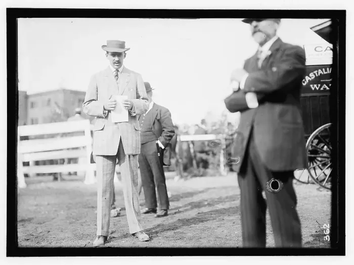 Framed Print : Edward B. McLean, between 1909 and 1923. Creator: Harris & Ewing. Edward B. McLean, between 1909 and 1923. Creator: Harris & Ewing