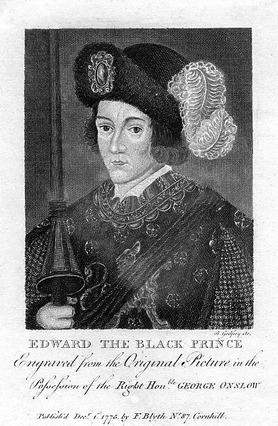 Edward, the Black Prince, (1775). Artist: Richard Godfrey