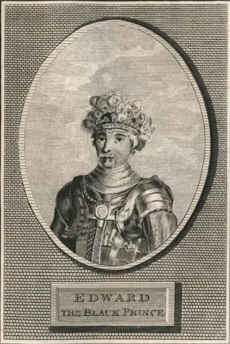 Framed Print : Edward the Black Prince, 1793 Framed Print : Edward the Black Prince, 1793