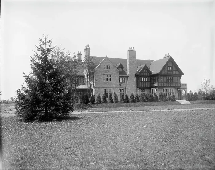 Framed Print : Edward C. Walker residence, Walkerville, Ont. between 1906 and 1915. Creator: William H. Jackson Framed Print : Edward C. Walker residence, Walkerville, Ont. between 1906 and 1915. Creator: William H. Jackson