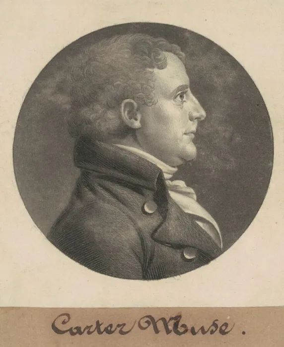 Framed Print : Edward Carter, 1805. Creator: Charles Balthazar Julien Fevret de Saint-Memin Framed Print : Edward Carter, 1805. Creator: Charles Balthazar Julien Fevret de Saint-Memin