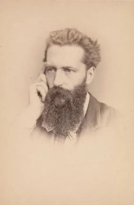 Framed Print : Edward Charles Barnes, 1860s. Creator: John & Charles Watkins Framed Print : Edward Charles Barnes, 1860s. Creator: John & Charles Watkins