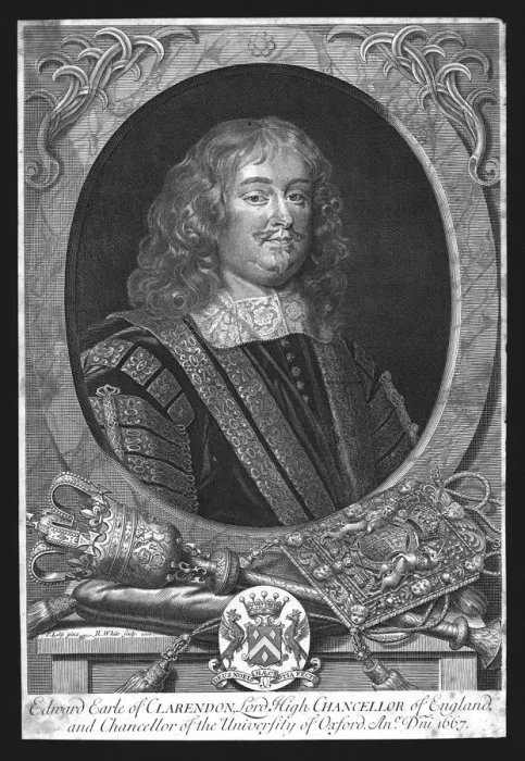 Framed Print : Edward, Earl of Clarendon 1667. Creator: R White Framed Print : Edward, Earl of Clarendon 1667. Creator: R White