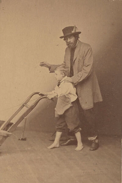 Edward Everett Hale and Son, ca. 1865. Creator: James Wallace Black