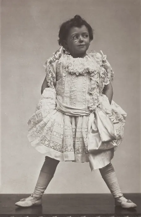 Framed Print : Edward Garratt in character as 'The little stranger', c1906. Creator: Unknown Framed Print : Edward Garratt in character as 'The little stranger', c1906. Creator: Unknown