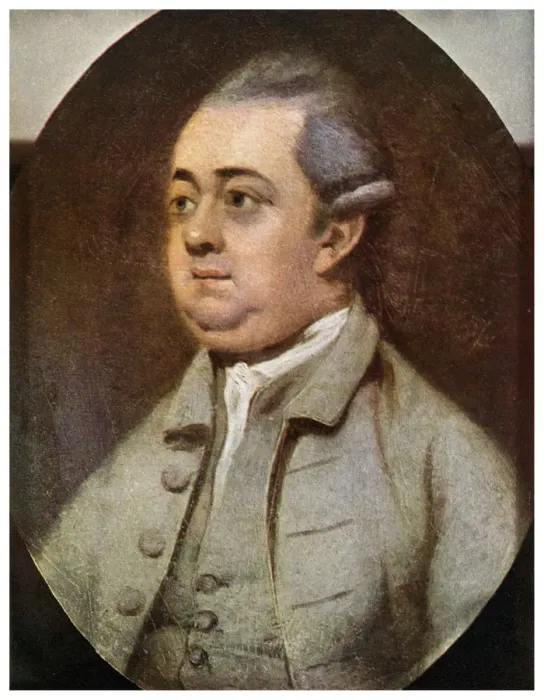 Framed Print : Edward Gibbon, British historian, 1773 (1956) Framed Print : Edward Gibbon, British historian, 1773 (1956)