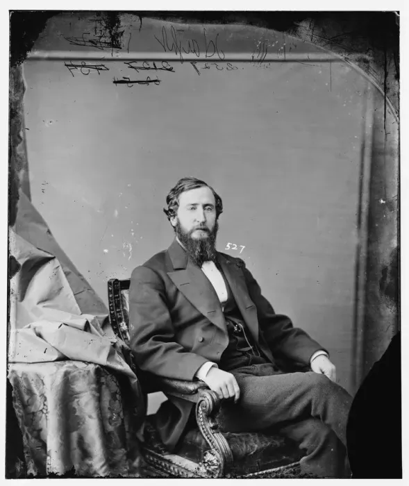 Framed Print : Edward Haight of New York, between 1860 and 1875. Creator: Unknown Framed Print : Edward Haight of New York, between 1860 and 1875. Creator: Unknown