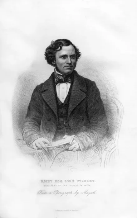 Framed Print : Edward Henry Stanley, 15th Earl of Derby, (1826-1893), British statesman, 19th century. Artist: WJ Edwards Framed Print : Edward Henry Stanley, 15th Earl of Derby, (1826-1893), British statesman, 19th century. Artist: WJ Edwards