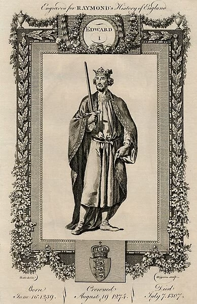 Edward I, (1239-1307), c1787