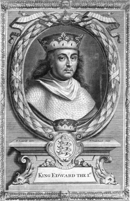 Framed Print : Edward I of England, (1239-1307). Artist: P Vanderbanck Framed Print : Edward I of England, (1239-1307). Artist: P Vanderbanck