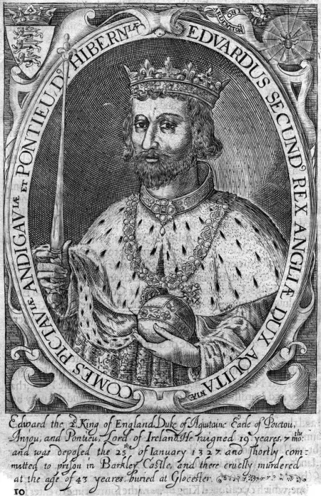 Framed Print : Edward II, King of England Framed Print : Edward II, King of England