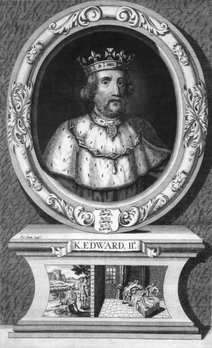 Framed Print : Edward II, King of England. Artist: Smith Framed Print : Edward II, King of England. Artist: Smith