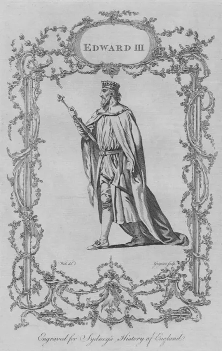 Framed Print : Edward III, 1773. Creator: Charles Grignion Framed Print : Edward III, 1773. Creator: Charles Grignion