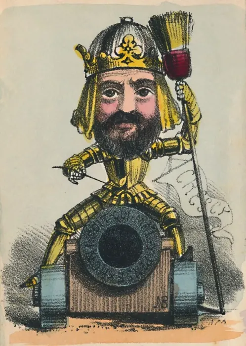 Framed Print : Edward III, 1856. Artist: Alfred Crowquill Framed Print : Edward III, 1856. Artist: Alfred Crowquill