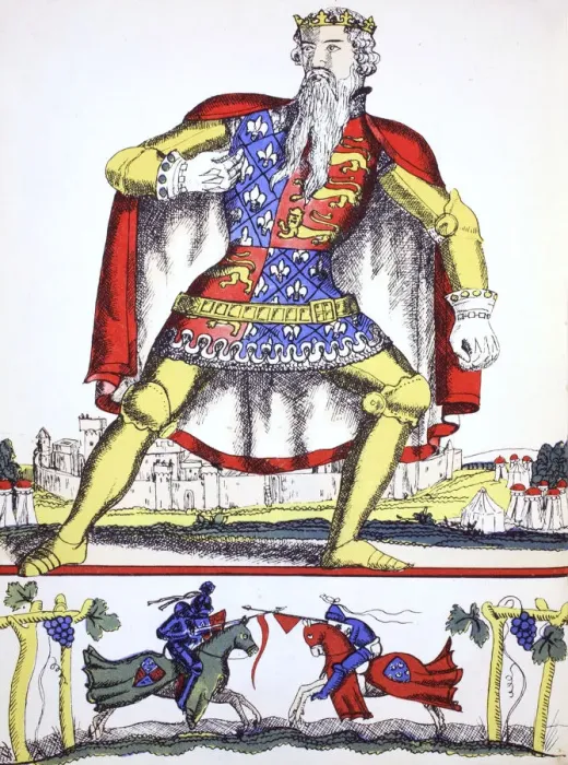 Framed Print : Edward III, King of England from 1327, (1932). Artist: Rosalind Thornycroft