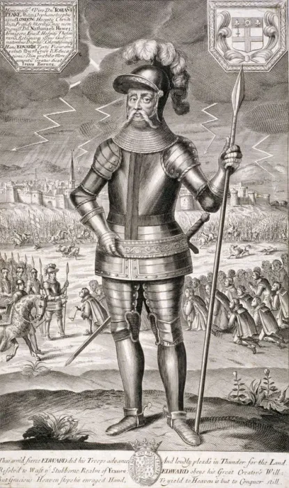 Framed Print : Edward III, King of England, c1350, (c1700) Framed Print : Edward III, King of England, c1350, (c1700)