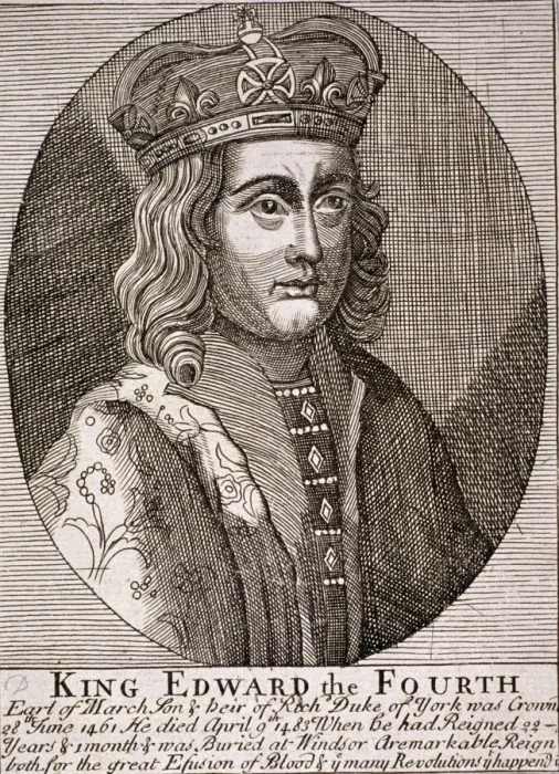 Framed Print : Edward IV, King of England, c1467, (c1750) Framed Print : Edward IV, King of England, c1467, (c1750)