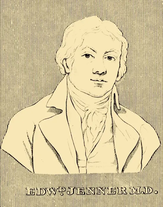 Framed Print : Edward Jenner M. D. (1749-1823), 1830. Creator: Unknown Framed Print : Edward Jenner M. D. (1749-1823), 1830. Creator: Unknown