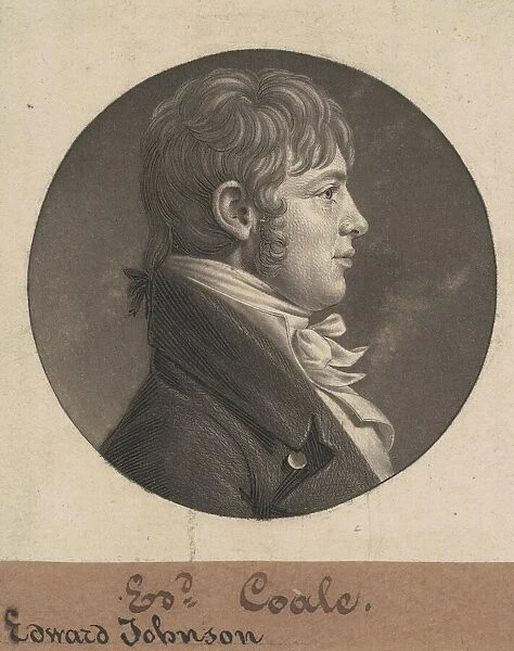 Edward Johnson Coale, 1804. Creator: Charles Balthazar Julien Fevret de Saint-Mé