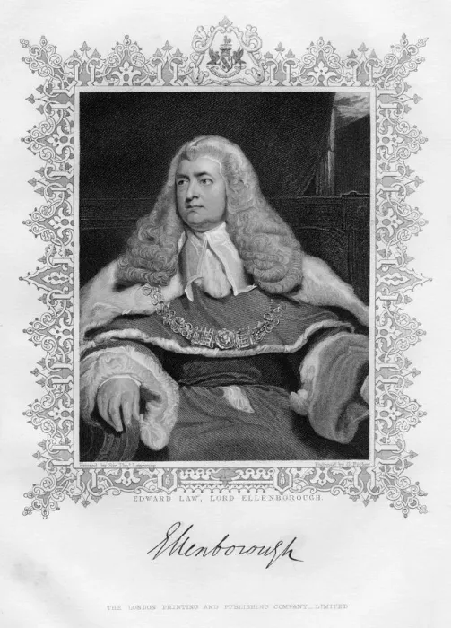 Framed Print : Edward Law (1750-1818), 1st Baron Ellenborough, English judge, 19th century. Artist: G Parker Framed Print : Edward Law (1750-1818), 1st Baron Ellenborough, English judge, 19th century. Artist: G Parker