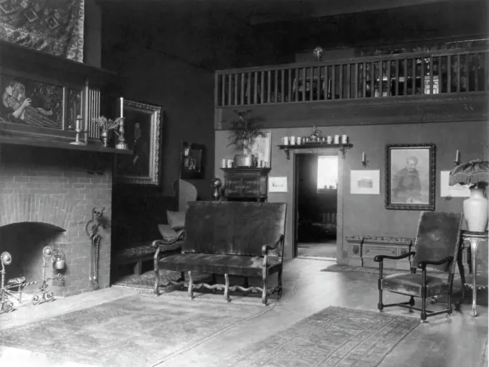 Framed Print : Edward Lind Morse Studio, 2133 R. St. N.W. Washington, DC Hornblower & Marshall, Architects, 1902. Creator: Frances Benjamin Johnston. Edward Lind Morse Studio, 2133 R. St. N.W. Washington, DC Hornblower & Marshall, Architects, 1902 Framed Print : Edward Lind Morse Studio, 2133 R. St. N.W. Washington, DC Hornblower & Marshall, Architects, 1902. Creator: Frances Benjamin Johnston. Edward Lind Morse Studio, 2133 R. St. N.W. Washington, DC Hornblower & Marshall, Architects, 1902