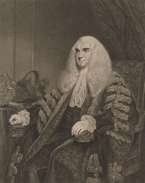 Edward, Lord Thurlow, 1782. Creator: Francesco Bartolozzi
