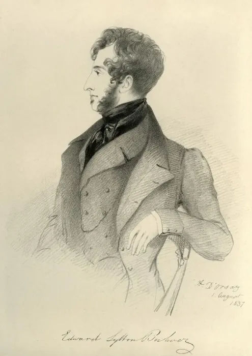 Framed Print : Edward Lytton Bulwer, 1837. Creator: Richard James Lane Framed Print : Edward Lytton Bulwer, 1837. Creator: Richard James Lane