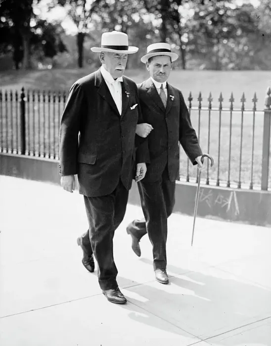 Framed Print : Edward Nash Hurley, Right, with James A. Farrell, 1914. Creator: Harris & Ewing. Edward Nash Hurley, Right, with James A. Farrell, 1914. Creator: Harris & Ewing Framed Print : Edward Nash Hurley, Right, with James A. Farrell, 1914. Creator: Harris & Ewing. Edward Nash Hurley, Right, with James A. Farrell, 1914. Creator: Harris & Ewing