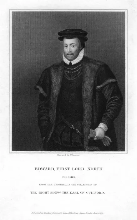 Framed Print : Edward North (c1496-1564), 1st Lord North, 1825. Artist: J Thomson Framed Print : Edward North (c1496-1564), 1st Lord North, 1825. Artist: J Thomson