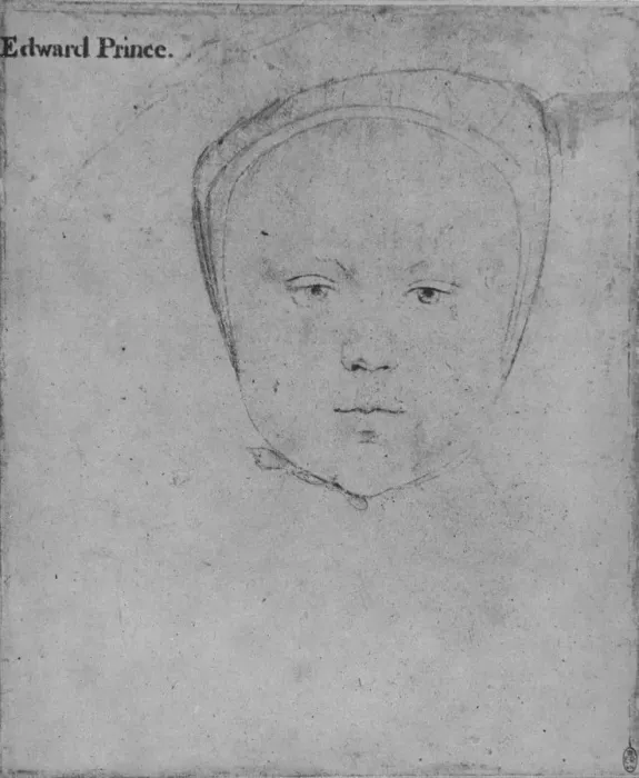 Framed Print : Edward, Prince of Wales, 1538 (1945). Artist: Hans Holbein the Younger Framed Print : Edward, Prince of Wales, 1538 (1945). Artist: Hans Holbein the Younger
