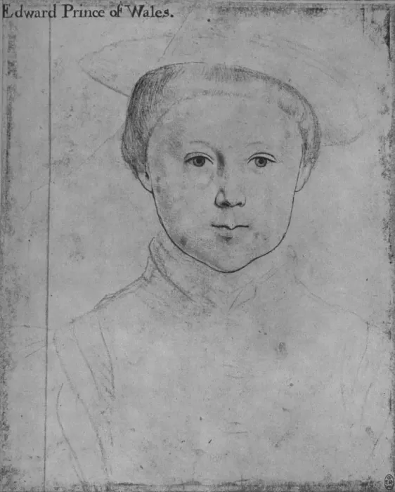 Framed Print : Edward, Prince of Wales, c1540-1543 (1945). Artist: Hans Holbein the Younger Framed Print : Edward, Prince of Wales, c1540-1543 (1945). Artist: Hans Holbein the Younger