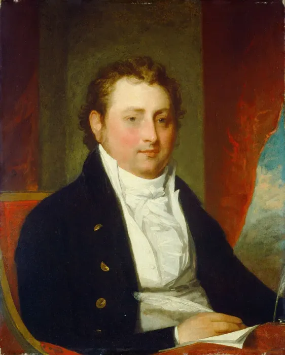 Framed Print : Edward Stow, c. 1803. Creator: Gilbert Stuart Framed Print : Edward Stow, c. 1803. Creator: Gilbert Stuart