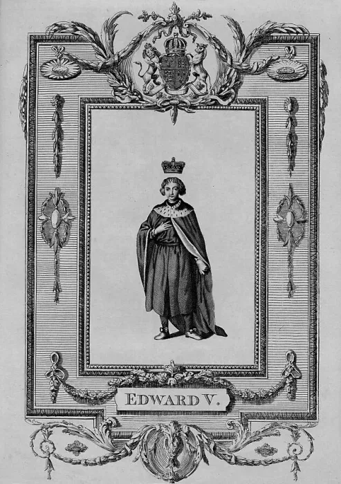 Framed Print : Edward V, 1783. Artist: Alexander Hogg Framed Print : Edward V, 1783. Artist: Alexander Hogg